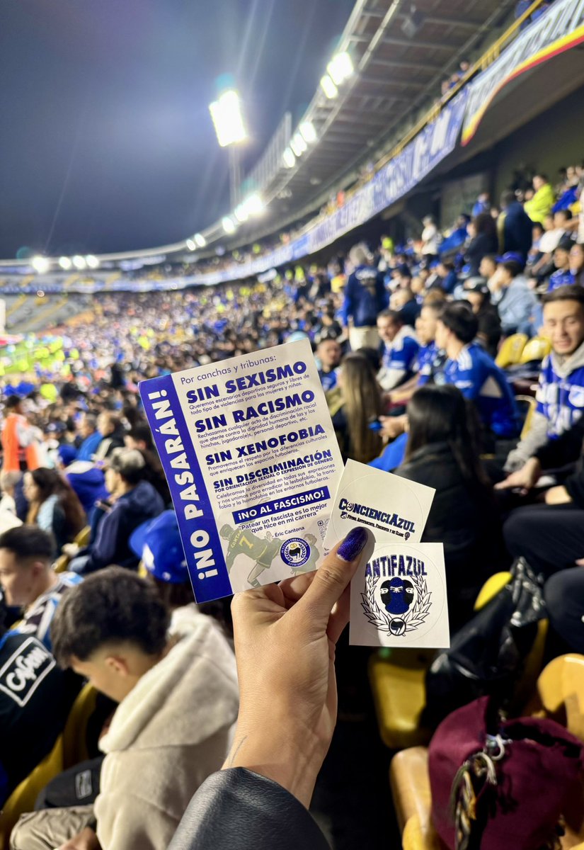 En millonarios el fascismo no pasará 🔥