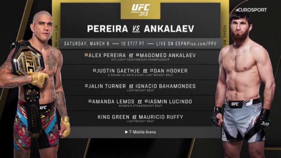 We are so BACK #UFC313