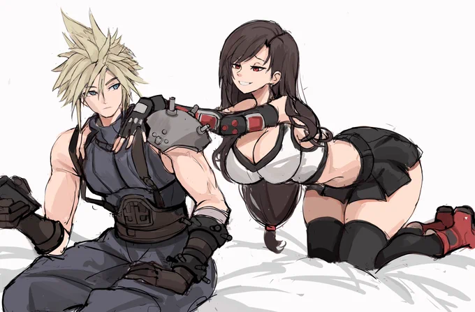 Tifa x Cloud 