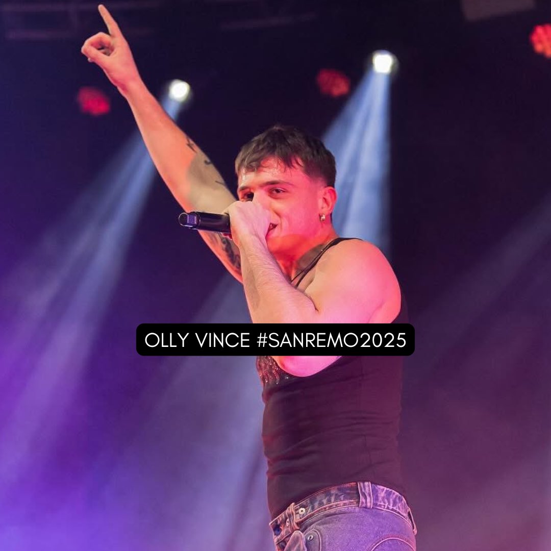 LucaphPhoto's tweet image. Olly vince il Festival di Sanremo 2025 ! 💐 con #balordanostalgia 👏

#Olly #Sanremo2025