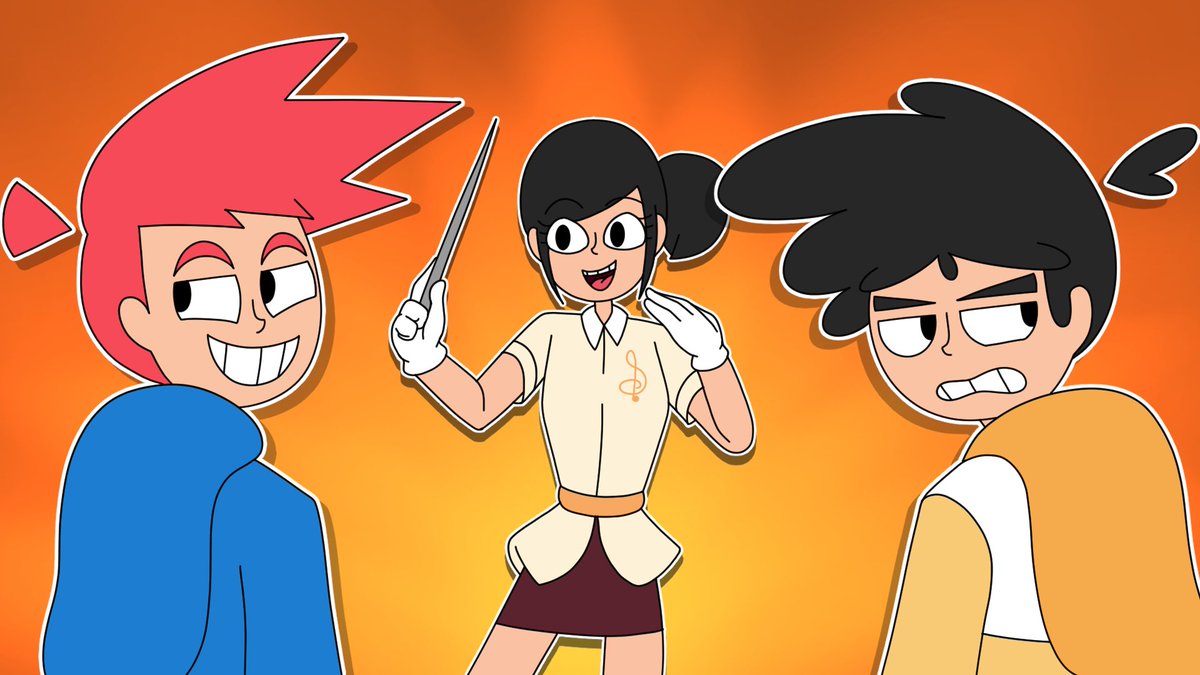 Heey, long time no see... Out of Tune comes out Tomorrow on YouTube and Newgrounds, so stay tuned!

#animation #indieanimation #cartoon