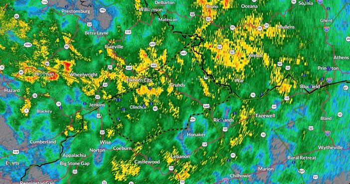 FLASH FLOOD EMERGENCY for Buchanan &amp; Dickenson Counties in Virginia!

Get to higher ground NOW!