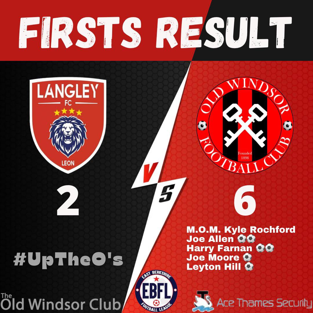 Good win for the first team in the <a href="/EastBerkshireFL/">East Berkshire Football League</a> 
<a href="/josephallen95/">Joseph Allen</a> ⚽️⚽️
<a href="/harryfarnan2/">harry farnan</a> ⚽️⚽️
<a href="/Jmxxre17/">Joe</a> ⚽️
<a href="/LeytonHill2/">Leyton Hill</a> ⚽️
M.O.M Kyson
#UTheOss 🔴⚫️