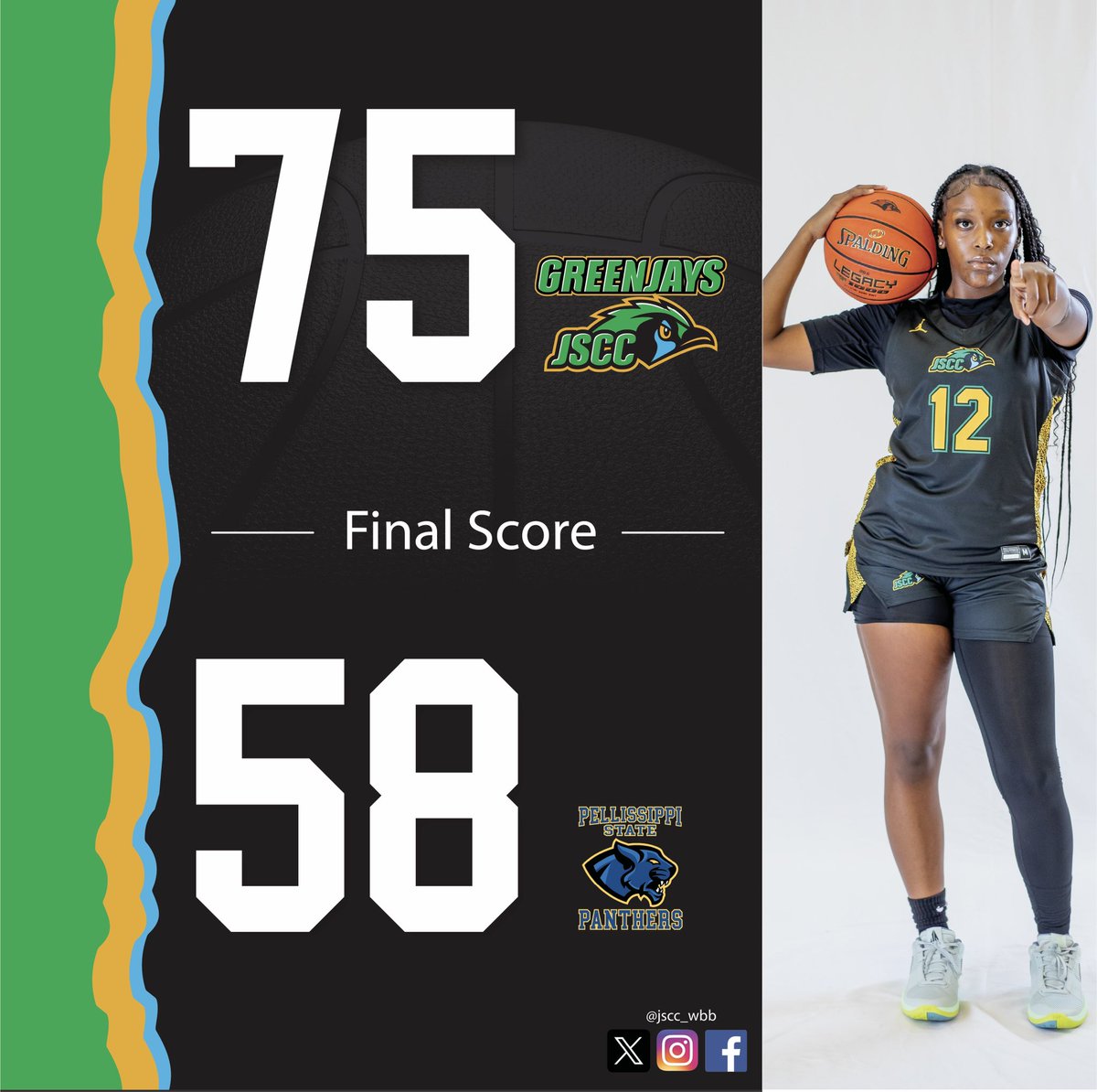Greenjays pickup another win against Pellissippi State. We’ll be back in action at Vol State on Wednesday Night before being back at home for our Sophomore Day next Saturday!