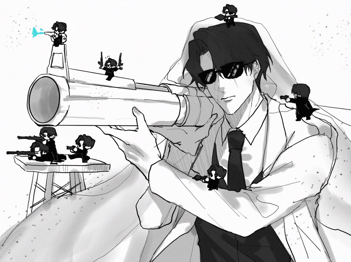 _sunflowerpeach's tweet photo. If yjh has a gun, sp must have a gun(?) as well😎

((kkomas too😔🤚))
 #orv https://t.co/0F1BtRVaxo