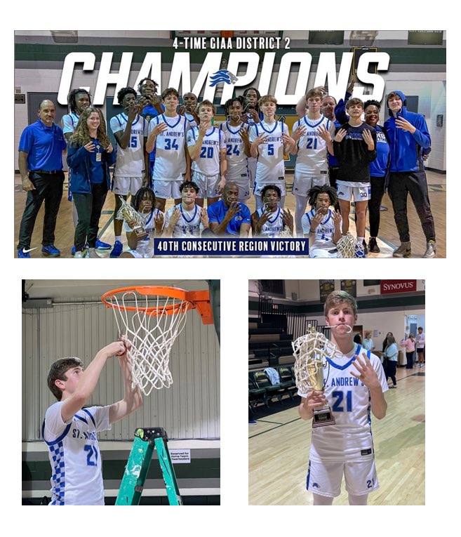Super proud to be a part of this championship team and looking forward to the state playoffs.  Thank you to my teammates and coaches <a href="/Savannah_SAS/">St. Andrew's School</a> <a href="/melabrams15/">Mel Abrams Jr.</a>