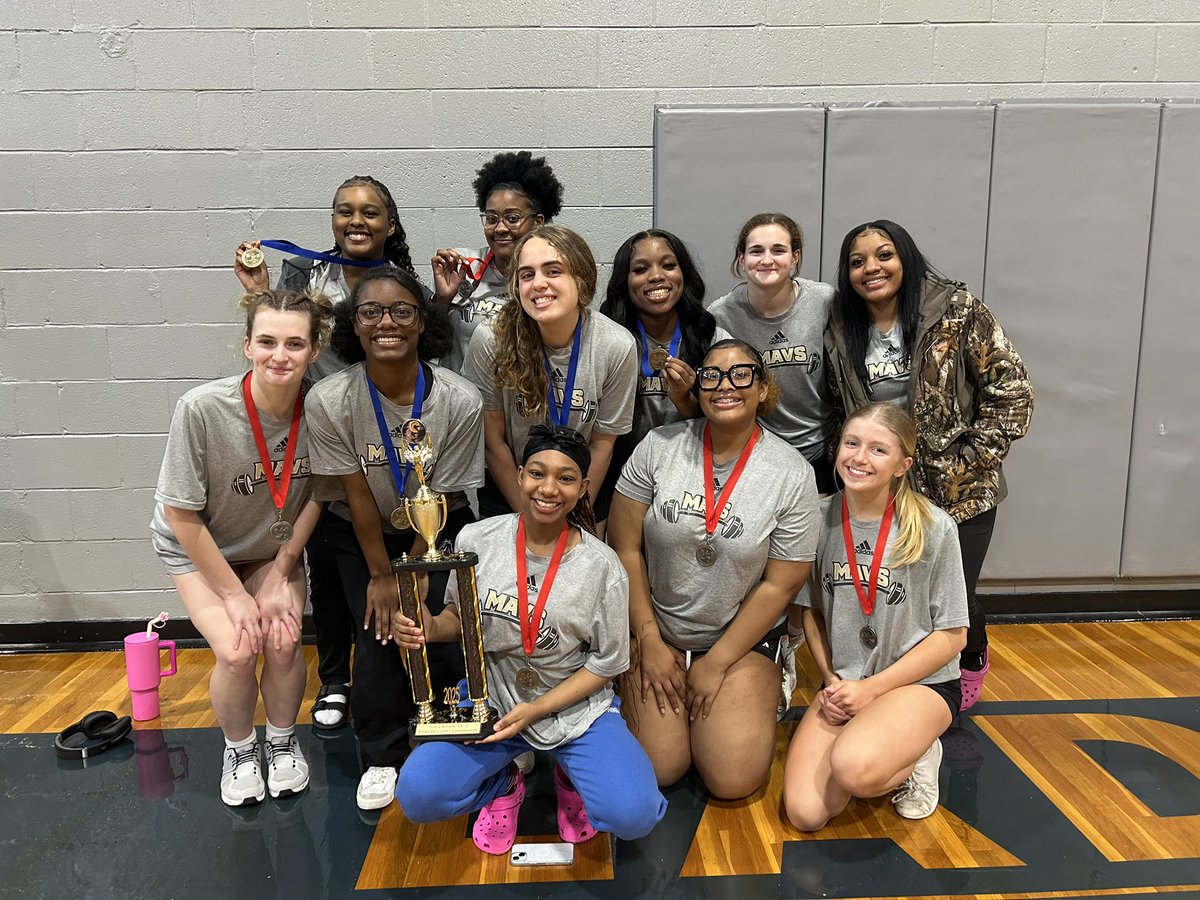 GoMavsPWL's tweet photo. The girls powerlifting team is your Region 2-7A Champions! 

#gomavs @GHSMavericks https://t.co/uyrQxWc3St