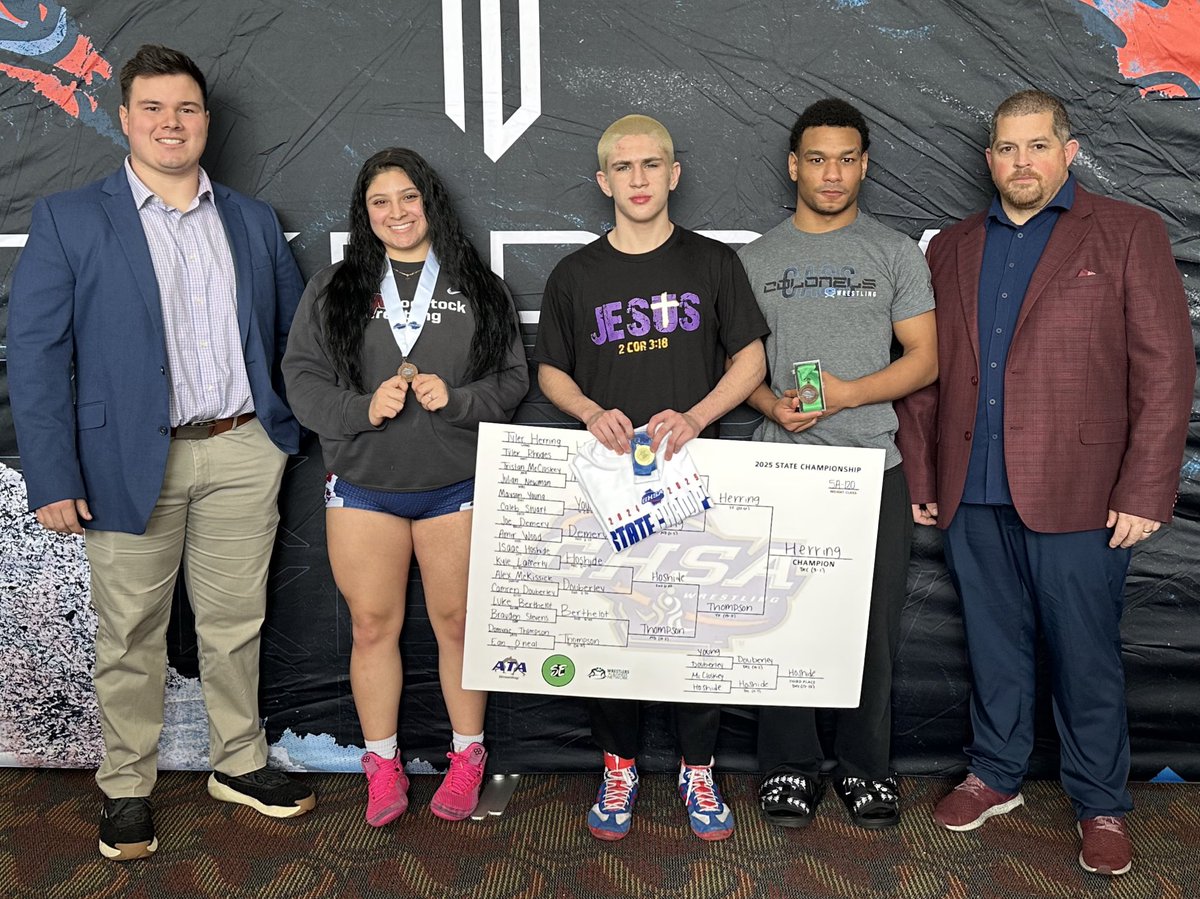 Congrats to the Woodstock wrestling program for having 3 guy placers and one girl placer at the GHSA State Traditional Tournament! The Men’s team placed 7th in the state for 5A over all!!! Strong Mind, Strong Body, Strong for life!