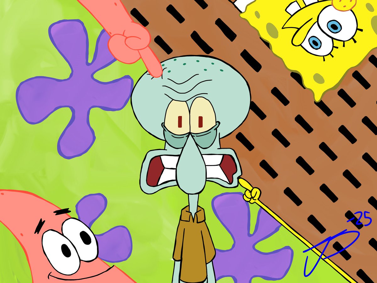 Happy Annoy Squidward Day!, image size:1200x900