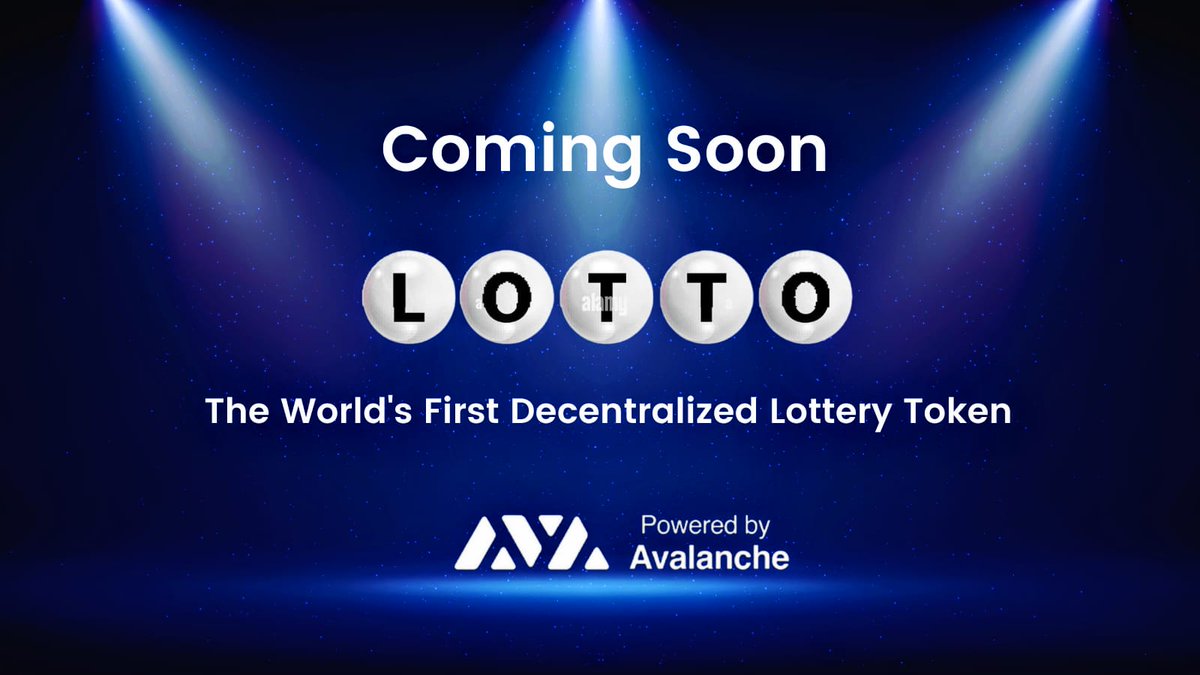 $LOTTO will be the most entertaining token you will own, guaranteed. 

The $AVAX community is NOT ready for what's coming.