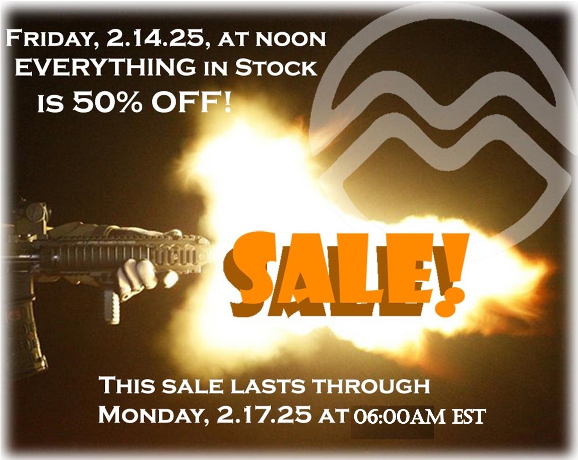 GMRifleBarrel's tweet photo. FLASH SALE ALERT!!!
Grab any in-stock barrel at 50% off, now thru Monday, 2-17-2025.
*Retail customers only
*Limited stock available
*This weekend only
*No coupon code necessary
*Exclusions may apply https://t.co/OZwgpBp78f