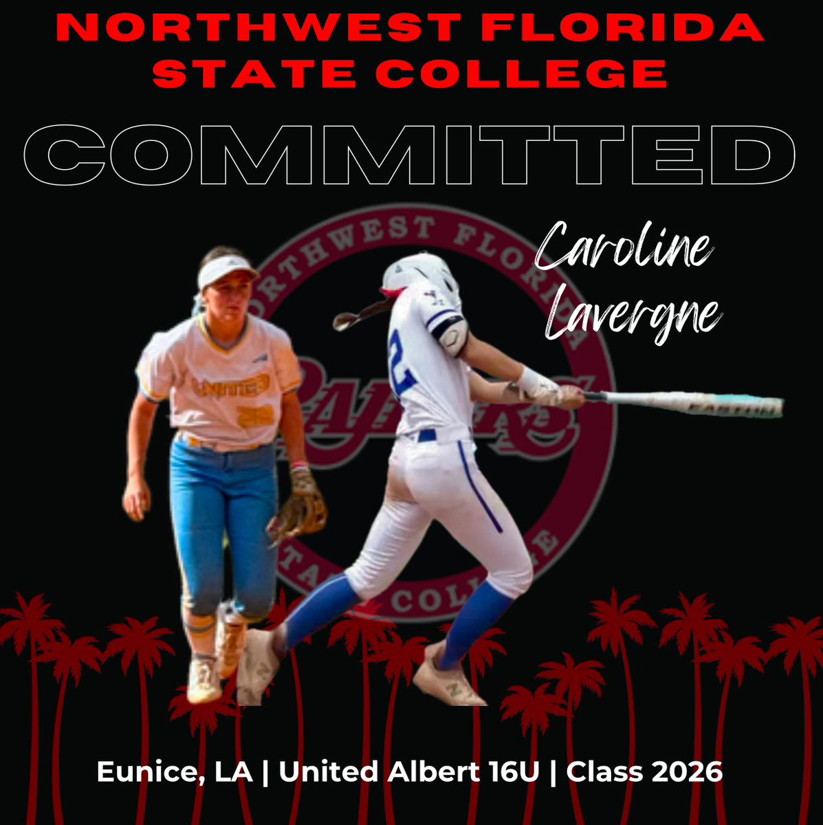 CONGRATS to Caroline!!!  She has decided to commit to NWF!!!!