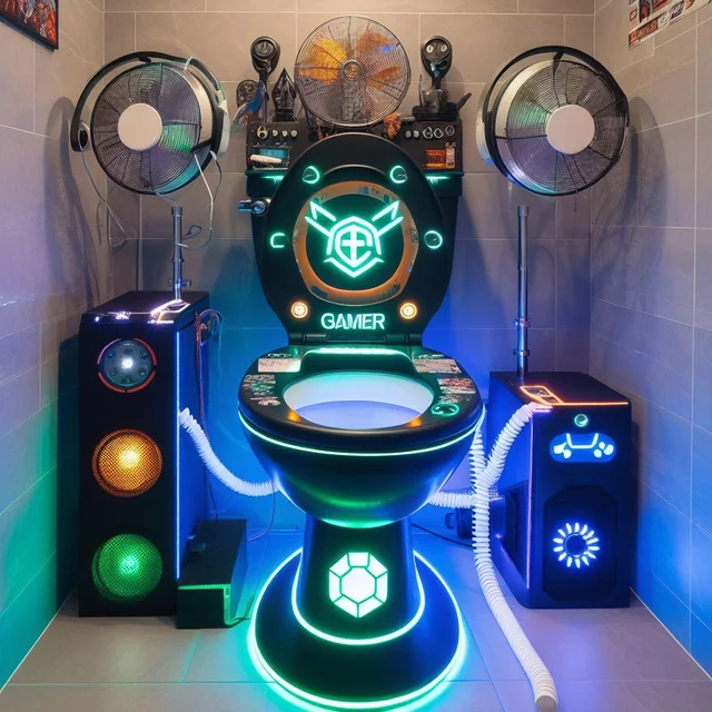 Editado no banheiro gamer 🖥️