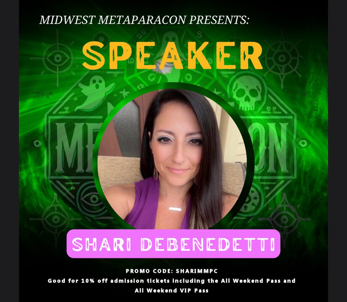 🧀Happy National Wisconsin day!!🍻

🚗Join us at the Chippewa Valley Expo Center, April 11-13 in Eau Claire, Wisconsin, for Midwest MetaParaCon! 

🎟️DISCOUNTED tickets use code:  SHARIMMPC

👩🏻‍💻Go here for tickets/info:
metaparapro.com/midwestmetapar…

<a href="/ghosthunters/">Ghost Hunters</a> <a href="/Jchawes/">Jason Hawes</a> #Paranormal