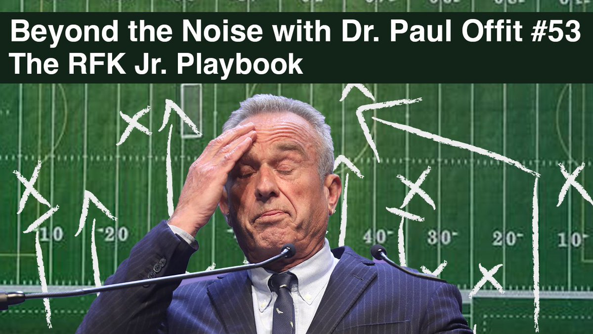 Dr. Offit explains how during the Senate confirmation hearings, RFK Jr. used three strategies typical of personal injury lawyers paid to represent a position. This video is based on Dr. Offit’s substack post, “The RFK Jr. Playbook.” 📺 bit.ly/3EFdAG8