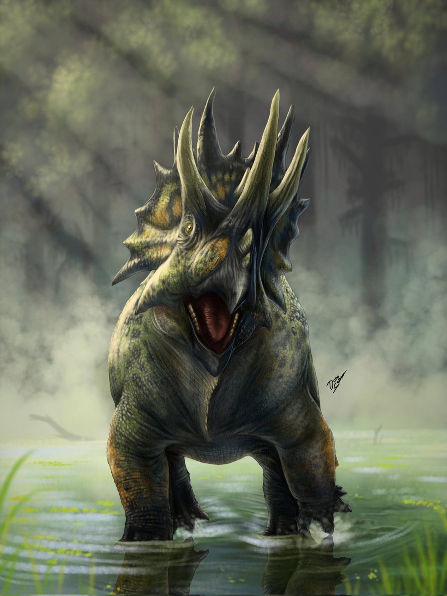 SuperDo75363417's tweet image. Agathaumas Comission! 🍂

An illustration of the Agathaumas from the Path of Titans mod Absentia Additions ⚡ 

#Agathaumas #PathOfTitans #paleoart