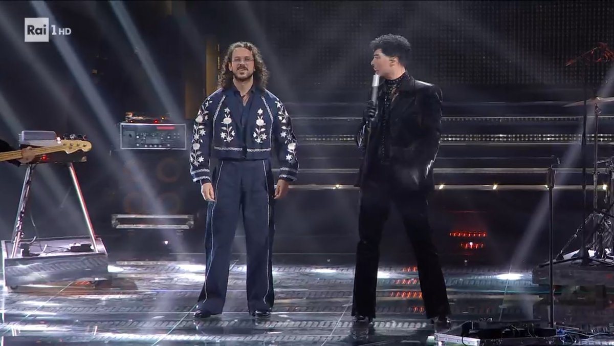 hissmile92's tweet photo. Same vibes #Sanremo2025 https://t.co/QIYehHbEW8