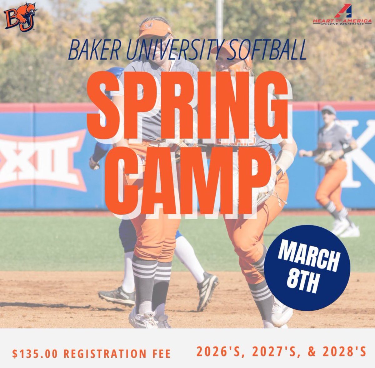 Baker University Softball tweet media