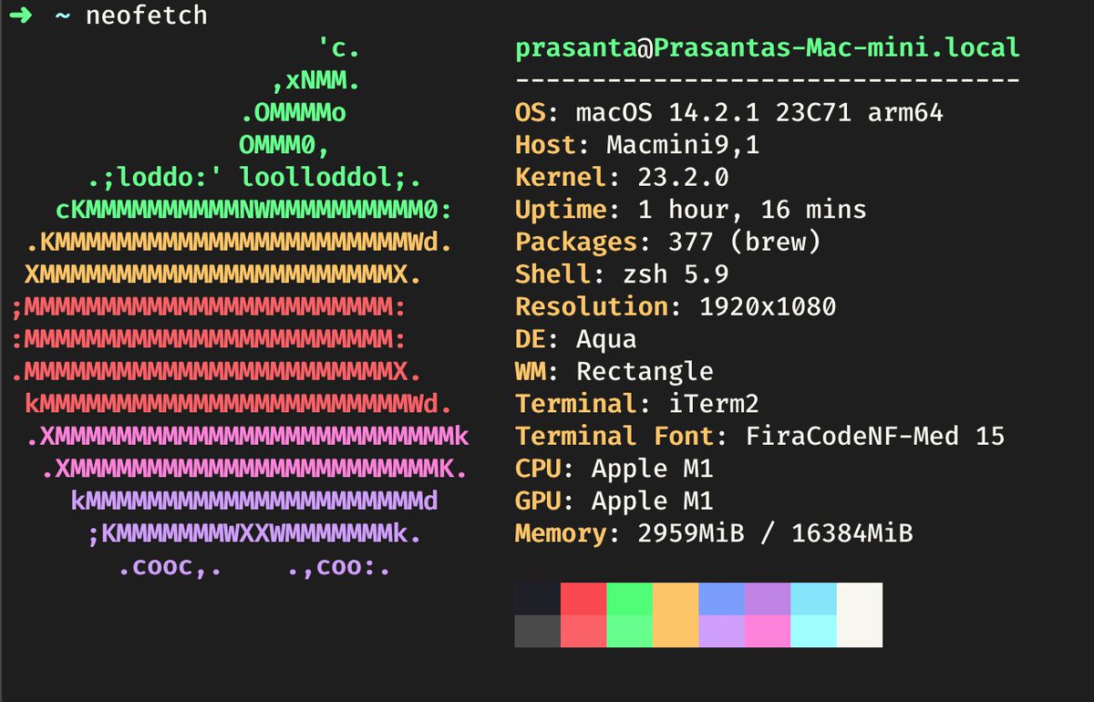 ThisIsPrasanta's tweet photo. @cocktailpeanut @cocktailpeanut
 🚀 Just cloned Morgan Freeman's voice on my Mac M1 with 16GB RAM in 2:44s!. Check out the result here https://t.co/hARAdKS3PJ