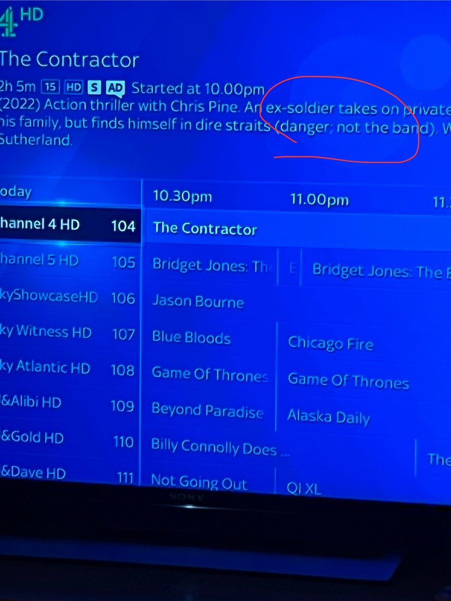 Stodge's tweet photo. @skytv 😂😂😂 https://t.co/DymNqDHrnv