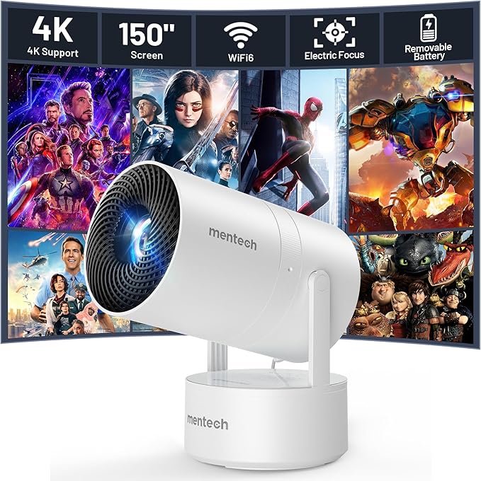 TechTasticDaily's tweet image. 📷 Movie night anywhere! 📷 This Mini Projector with Wifi & Bluetooth is perfect for indoor or outdoor fun! 📷 4K Decoding 📷 150” Rotatable Screen 📷 Wifi & Bluetooth Streaming Ready to take movie night to the next level? 📷 #ProjectorGoals #viral #tech 
amzn.to/4b27hsa