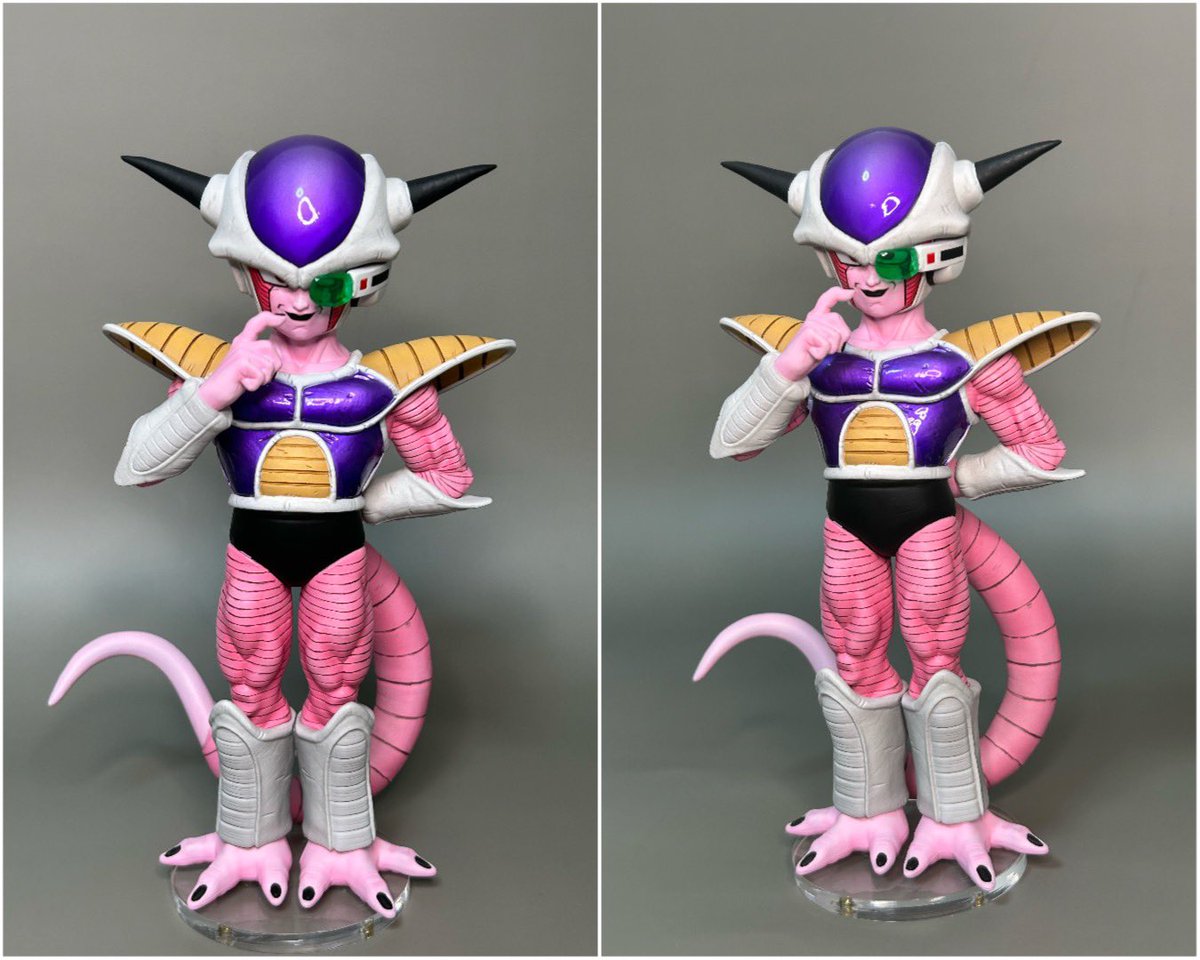 SOLID EDGE WORKS 出陣フリーザⅡ リペイント完成しました🖌️✨ 第1