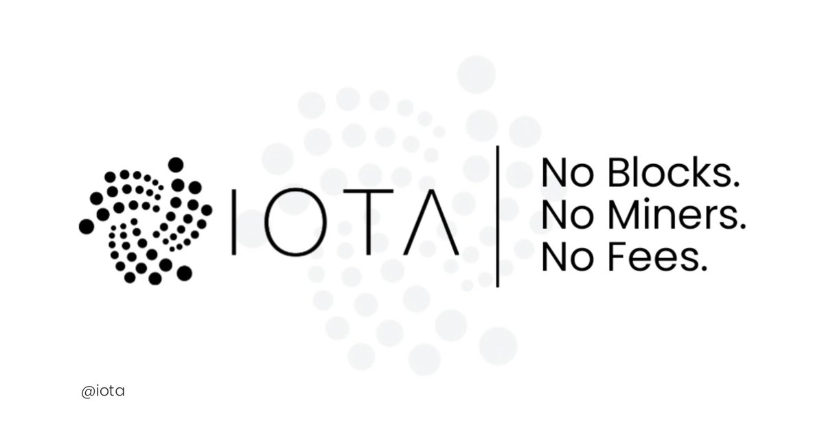 Vicochuks's tweet photo. No Blocks. No Miners. No Fees.
@iota
IOTA's Tangle enables feeless, scalable, and frictionless transactions. Every transaction validates two others—ensuring speed and efficiency. The future of value exchange is here!
#IOTA #FeelessFuture #IOTAambassador https://t.co/yhW2ue1B6n
