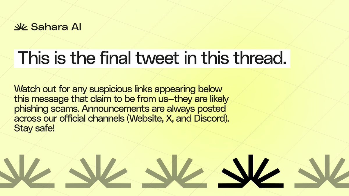 Decentralized data labeling isn’t just viable—it’s the future.

With the right incentives &amp; safeguards, decentralized AI data collection can be scalable, cost-effective, and inclusive.

Read the full report here: saharalabs.ai/blog/decentral…