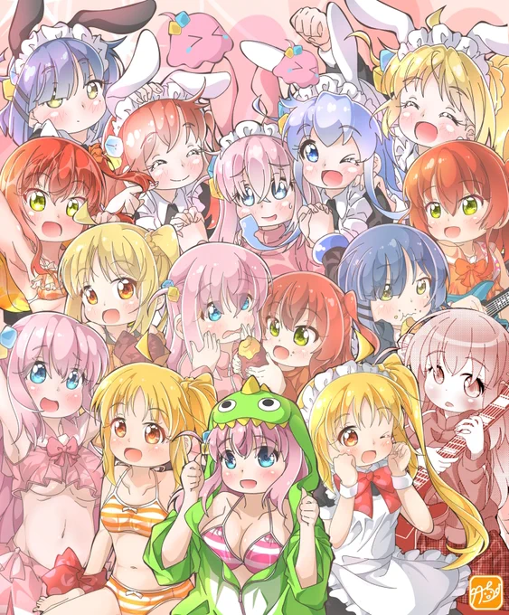 ぼざろ2期決定おめでとうございます～～～!!!ヤタ━ヽ(≧▽≦)=3=3━ッッ!! 