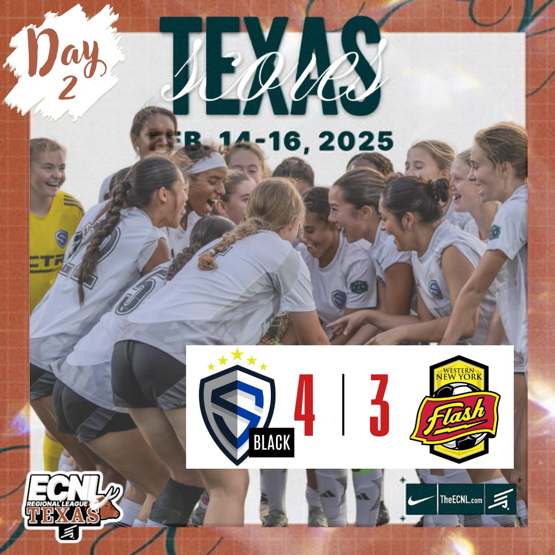 Game Two - Win 2!!  4-3 over Western NY Flash!! 
⚽️⚽️ Victoria Morales
⚽️🅰️🅰️ <a href="/laurendelapaz08/">Lauren Delapaz</a> 
⚽️ <a href="/kianaesja/">Kiana Lopez Wilson</a> 
🅰️🅰️ <a href="/CameronPero2026/">Cameron Pero</a> 

<a href="/tomas_boyle5/">Tomás Boyle</a> <a href="/DylanAsher_2/">Dylan Asher</a> <a href="/StingSoccerClub/">Sting Soccer Club</a> <a href="/ImYouthSoccer/">ECNL/GA/Recruiting/College Soccer</a> <a href="/ImCollegeSoccer/">College Soccer Truth ™</a> <a href="/PrepSoccerTX/">Prep Soccer Texas</a> <a href="/PrepSoccer/">Prep Soccer ⚽️</a> <a href="/PrepSoccerTX/">Prep Soccer Texas</a>