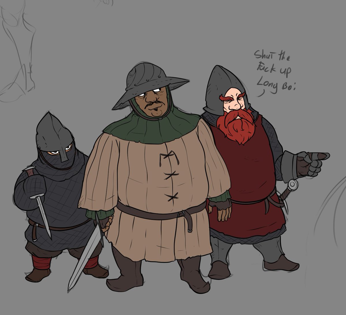 A few more examples of Farfolish infantry and militia. The average Farfalin stands 3-4ft in height.