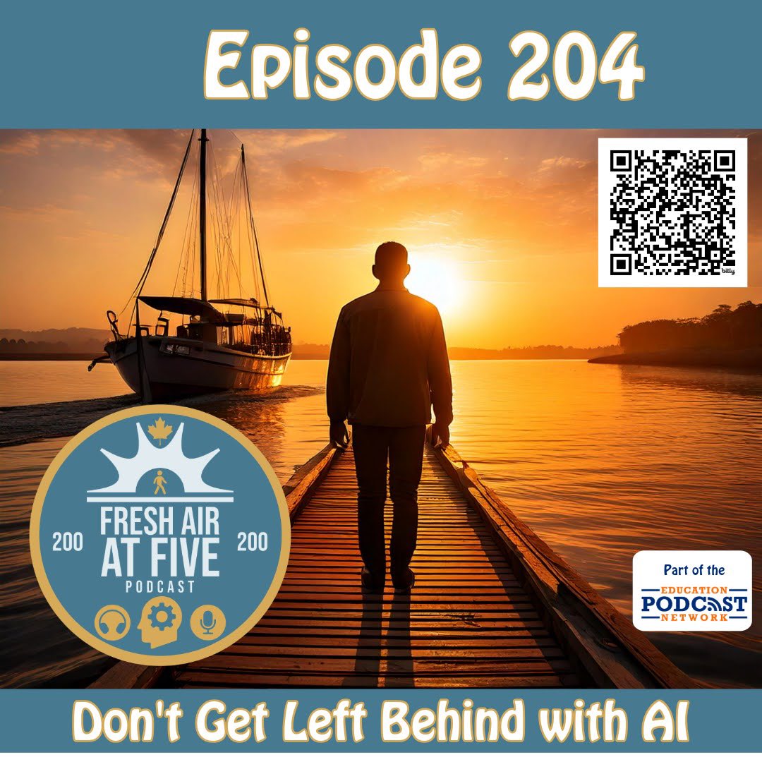 💨🕔FreshAirAtFive (@freshairatfive) on Twitter photo DON’T GET LEFT BEHIND WITH AI
… the latest from episode 204 dropped this morning.
Take a listen, subscribe and tell two friends about my curious reflective podcast.
Appreciate!
<a href="/BryonCar/">Bryon Carpenter 🇨🇦 on Bluesky</a> DON’T GET LEFT BEHIND WITH AI
… the latest from episode 204 dropped this morning.
Take a listen, subscribe and tell two friends about my curious reflective podcast.
Appreciate!
<a href="/BryonCar/">Bryon Carpenter 🇨🇦 on Bluesky</a>