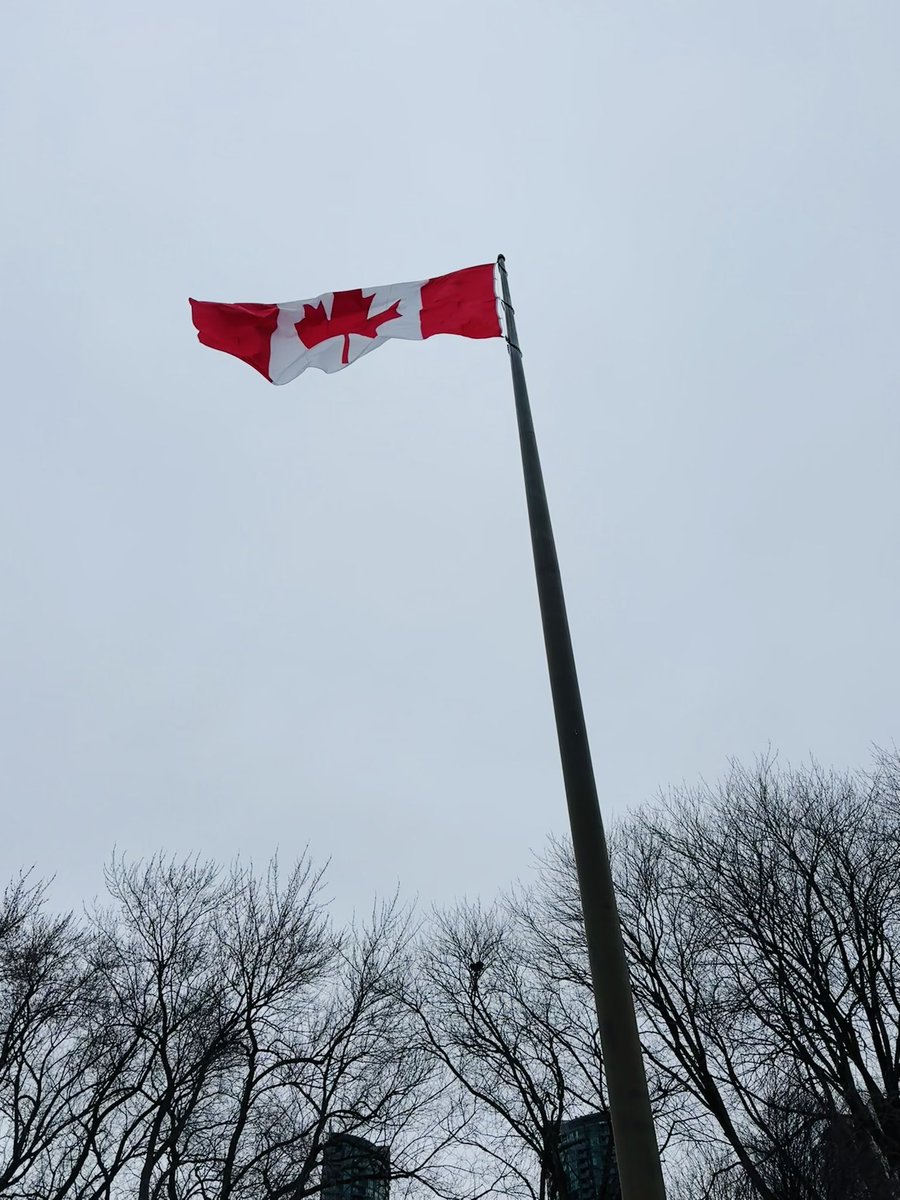 National Flag Day - never ever thought the recogntion of our Canadian flag would feel like such an important statement and a demonstration of defiance. 

#CanadaStrong  #Canada