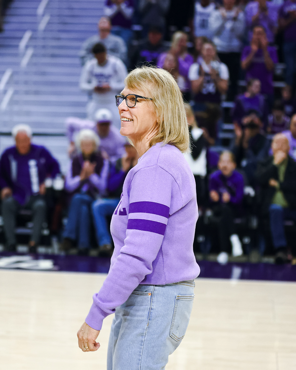 kstatesports's tweet photo. Join us in celebrating this year's IMPACT Award Honoree, Betsy (Sloan) Meeks, for impacting the lives of girls and women through the power of sport. 💪

Here's to the game changers. #NGWSD https://t.co/6I1IFpO5DR