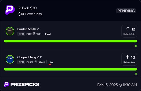 Yessirrrr Cash 💰 Flagg RA ✅ 6.2K people saw it but how many of ya’ll really tailed show me those tickets 🎟️. 
t.me/+3vAE30dOonE5O…
#PrizePicks #GamblingTwitter