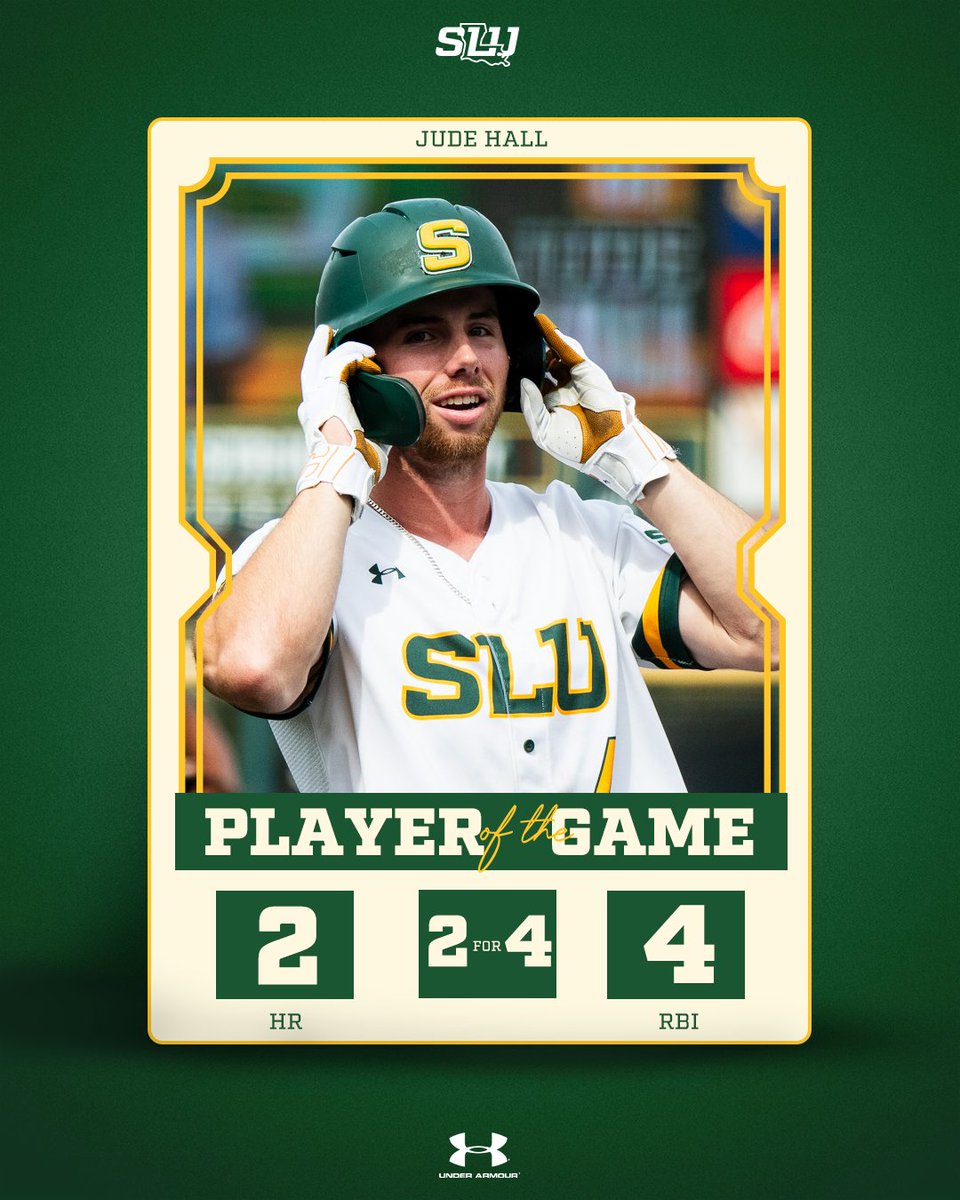 Tough to choose just one today. Both Jude Hall and Mo Little hit 💣💣💣 apiece in the double dip. #LionUp