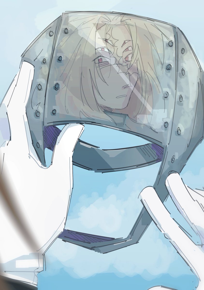 darakuou's tweet photo. heres my piece!!! i had a dream about maskless femt having six eyes so i drew this <3 heres an alternate unfinished piece with everyone as well :) #血界戦線 #kekkaisensen https://t.co/vUPgKi5QAJ