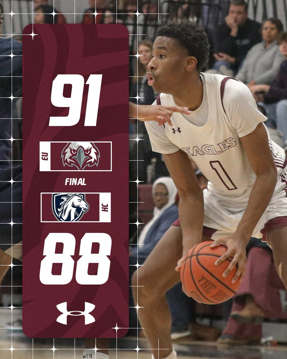 BOOM GOES THE DYNAMITE 🧨 Big road win! Olise Onyeka DESTROYED down low with team-high 24 points &amp; had the game winning block! Other big performances from Arkese Claiborne with 23 pts shooting 75% &amp; Zubair Lee with 21 pts shooting 78%. Back in The Nest vs. Albright on Tuesday!