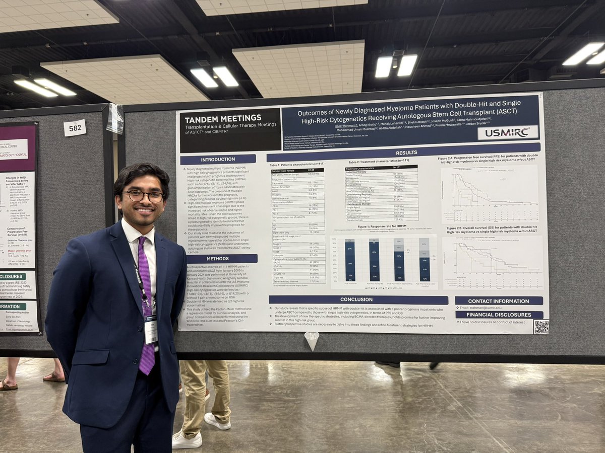Zahra M, PharmD, MBA, BCOP, FHOPA (@kczmj) on Twitter photo Just some of the posters from the <a href="/KUcancercenter/">KU Cancer Center</a> team at #Tandem25 🤩
Well done team!! 🌺🌅
<a href="/j_snyder0132/">Jordan Snyder</a> <a href="/Abdallah81MD/">Al-Ola A Abdallah MD (USMIRC)</a> Just some of the posters from the <a href="/KUcancercenter/">KU Cancer Center</a> team at #Tandem25 🤩
Well done team!! 🌺🌅
<a href="/j_snyder0132/">Jordan Snyder</a> <a href="/Abdallah81MD/">Al-Ola A Abdallah MD (USMIRC)</a>