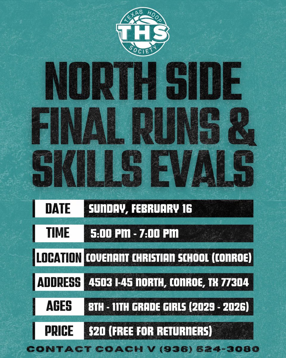 Tomorrow! Come get some runs in and be evaluated as we wrap up our rosters for the season!