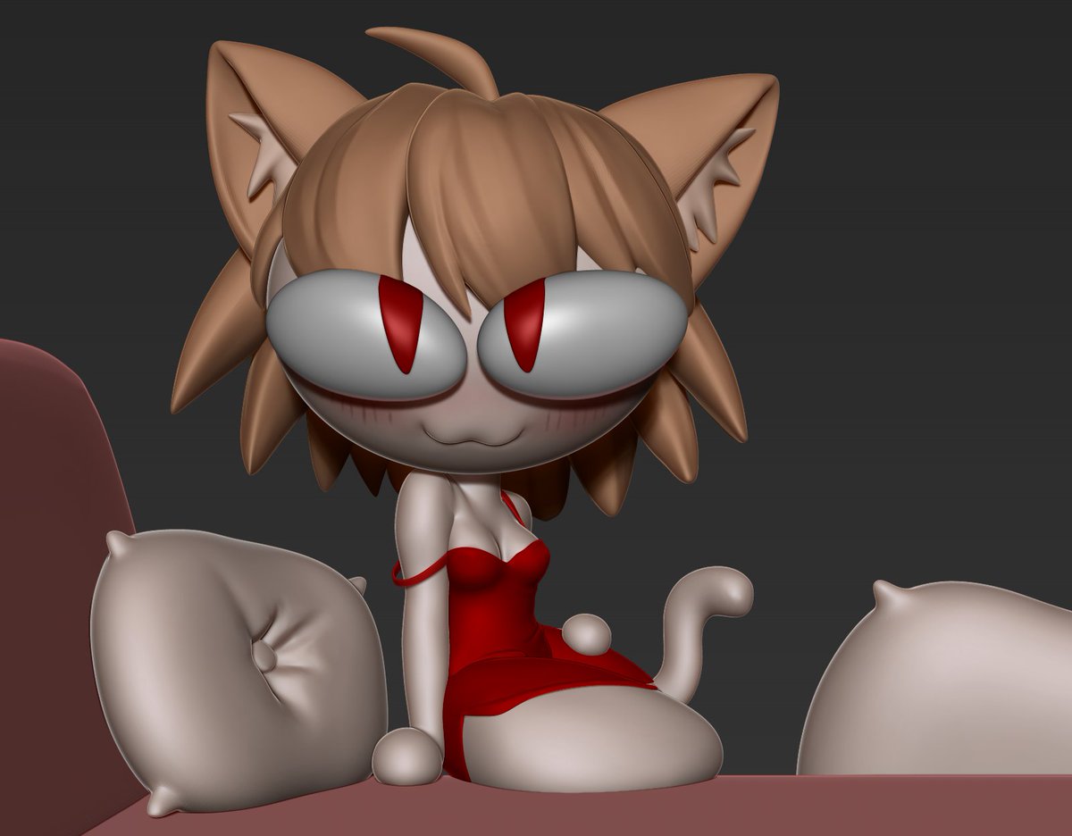 For Valentine's, a demon from HELL
I had to get her out of my system

2D art by <a href="/MissIcyArt/">miss icy 😇</a>