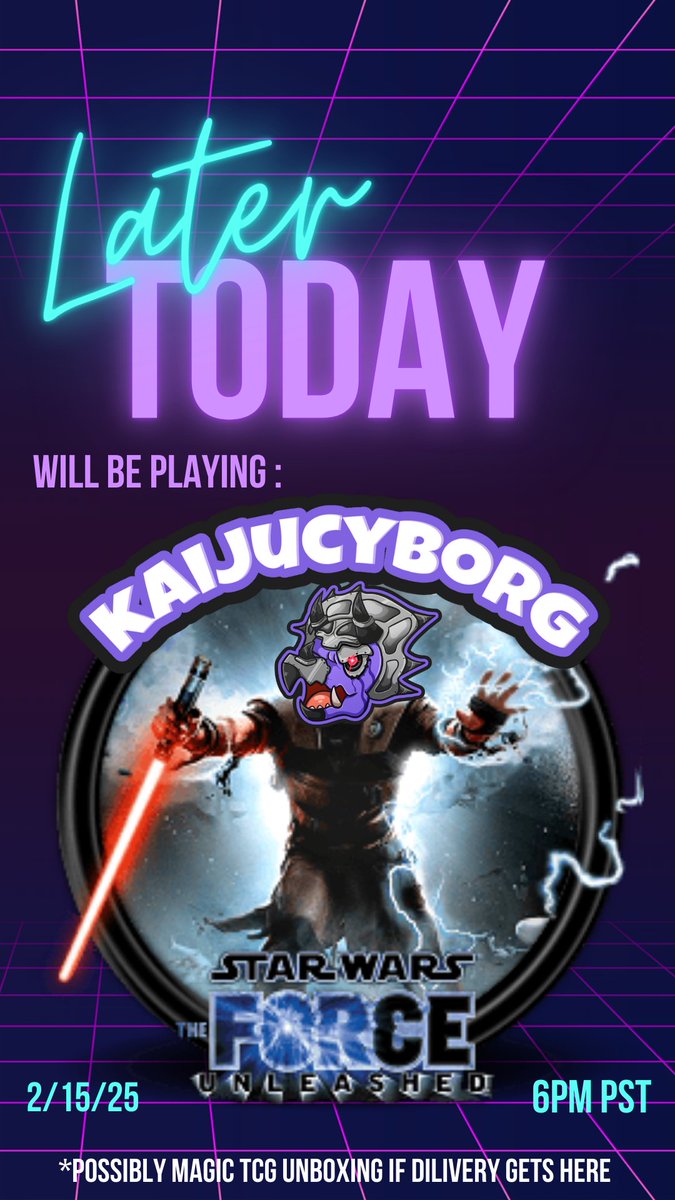 KaijuCyborg's tweet photo. See yall tonight ! https://t.co/90qzx76cty https://t.co/XEJiC4PS0A