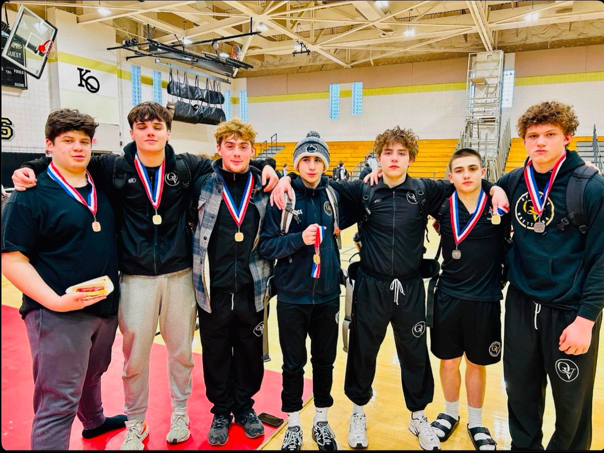 2x section champ. Grateful to wrestle along side my teammates! #grit