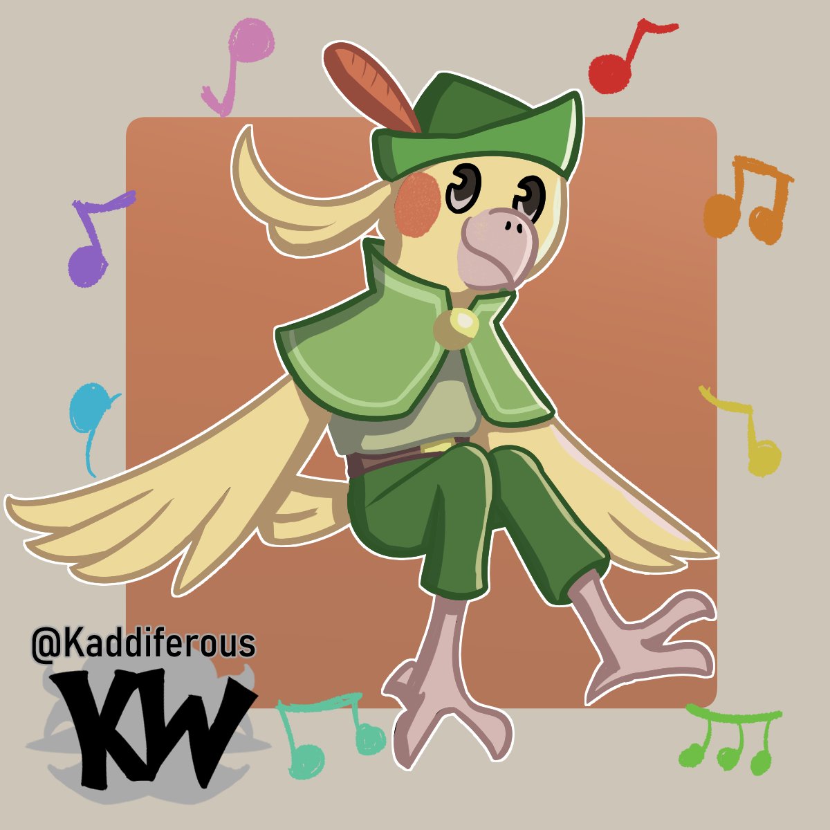 Kiwi!
#ChicoryAColorfulTale #Chicory #Wandersong