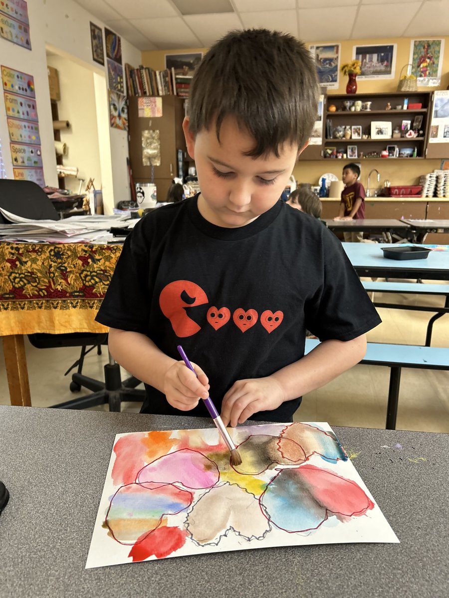 Happy Valentine’s Day from some talented first grade artists!
