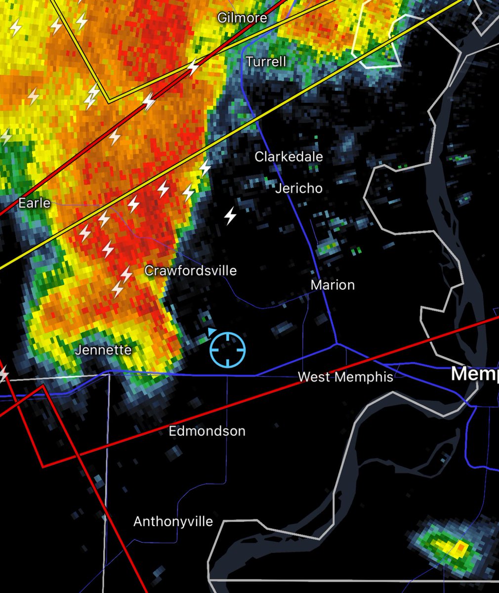 Tornado warning intercept