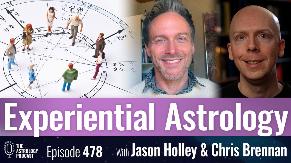 Jason Holley discusses Experiential Astrology, which seeks to embody astrology through creative and interactive methods, including acting out the chart with astrodrama: youtu.be/aKhNYhY3bKY