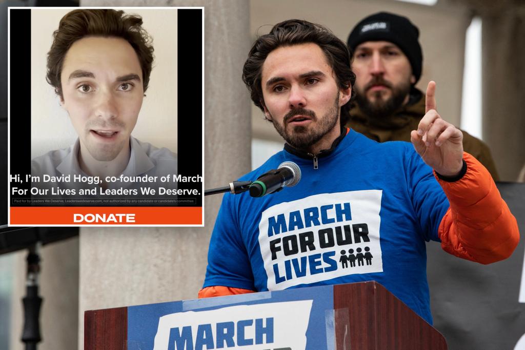 Ravious101's tweet photo. @elonmusk The New York Post is reporting that DNC Vice Chair David Hogg, who has called for paying reparations to illegal aliens and abolishing police, has been using DNC resources to solicit donations to a PAC he controls and uses to pay himself. https://t.co/YEzwu9tVRm