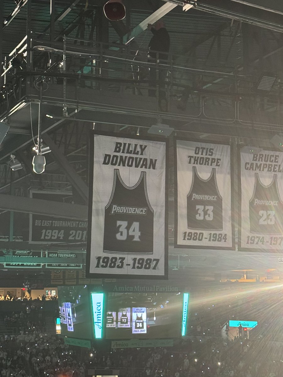 The raising of a banner is awesome, Uconn fans wish they could experience something so special.