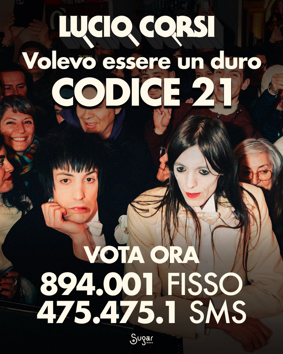 hibericus_'s tweet photo. TUTTA L'ITALIA DEVE VOTARE LUCIO CORSI!
PER LA RESISTENCIA!
#SANREMO #sanremo_2025 #Sanremo2025 #Sanremo_25 #sanremo25 https://t.co/MNfuB32Ttz